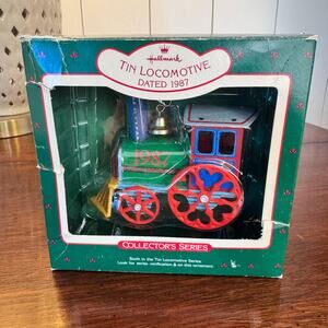 Vintage Hallmark Keepsake Train Ornament 1987